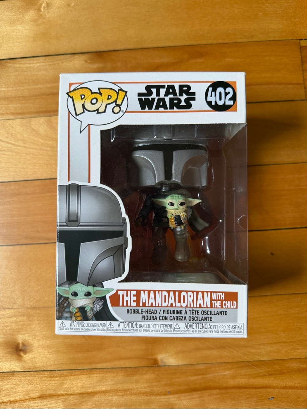 Funko Pop! Star Wars The Mandalorian with The Child New in Box